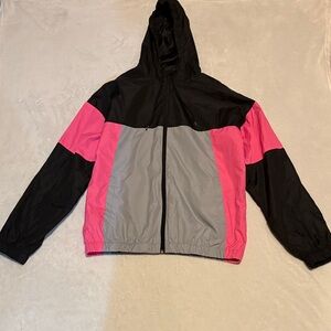 Primark Black, Pink, and Gray Women's Jacket